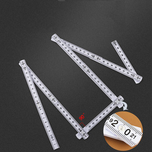 1M 2M de règle de menuisier pliante légère et compacte règle de mesure curseur utilisé pour les accessoires de travail du bois - Product Image 2