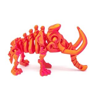 Mamut Impreso en 3D al por Mayor, Totalmente Articulado y Móvil, Material PLA, Adecuado para Modelos de Dinosaurios, Adornos de Escritorio o Regalos - Product Image 6