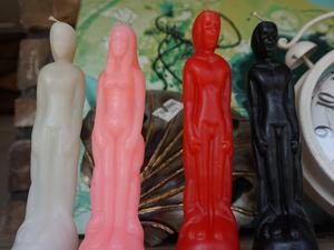 Bougies en cire d'abeille à la cire d'abeille, pour usages magical - Product Image 5