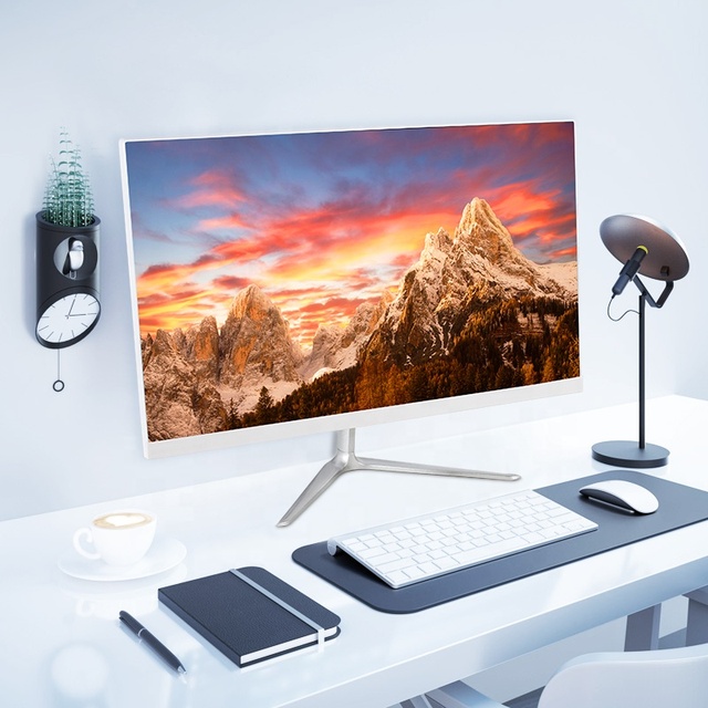 19 21.5 23.8 Inch Aio Personal Custom Desks Gaming All in One Pc Gamer Computer Desktop Computer All-in-one Pc