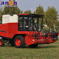 Moissonneuse-batteuse autotractée ANON pour petits grains, riz, blé