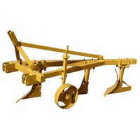 Arado de surco de 3 puntos para tractor agrícola de 50HP, con tabla de moldeado, precio