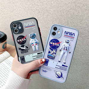 Phi Hành Gia Máy Ảnh Bảo Vệ Sáng Tạo <span class=keywords><strong>NASA</strong></span> Vé Điện Thoại Trường Hợp Đối Với <span class=keywords><strong>iPhone</strong></span> 12 Pro Max Thời Trang Funda - Product Image 3