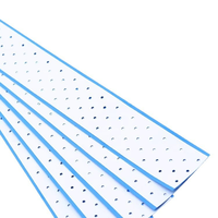 Ruban adhésif bleu perforé doux pour la peau, imperméable, respirant, super adhésif, double face, pour remplacement quotidien de perruques et de prothèses capillaires
