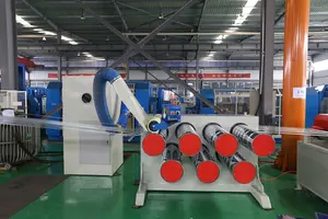 Extruder For Polypropylene Rope High Quality HDPE PP Fibrillated Raffia Yarn Extruding Machine For Rope