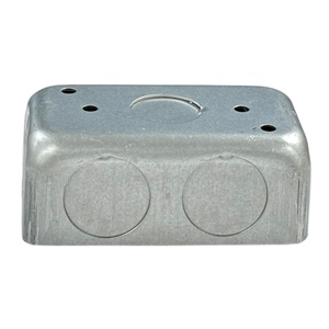 Caja de Conexiones de Acero Galvanizado Personalizada de Primera Calidad, con Orificios de 3/4 de Pulgada, Rectangular, Duradera, Anticorrosión, para Distribución Eléctrica - Product Image 4