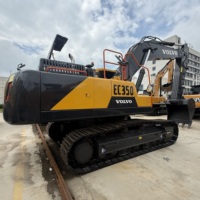 HANG KUI Excavatrice sur chenilles d'occasion Volvo EC350, Machine de construction, Mini-excavatrice hydraulique d'occasion Volvo EC350