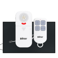 Compact Home Security Device, Pressure Mat Sensor for Door and Window Entry Alarm