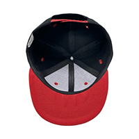 Gorra de Béisbol con Visera Plana y Bordado de Logotipo Personalizado, Gorra Clásica Ajustable con Cierre a Presión para Hombre