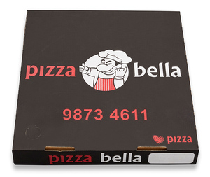 Custom logo printed pizza box