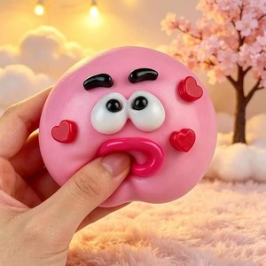 Juguete Blandito de PVC y PU con Diseño de Cara de Perro, de Rebote Lento, Certificado EN71, en Caja de Regalo, ¡Nuevo y en Oferta! - Product Image 2