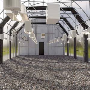 Invernadero Agrícola de Gran Tamaño con Sistema de Oscurecimiento Automático, Túnel de Cultivo de un Solo Tramo con Sistema de Bloqueo de Luz - Product Image 6