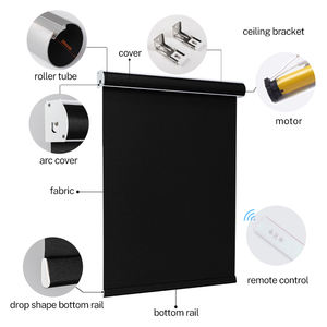 ظلال دوارة مخصصة من apple هومكيت للنوافذ والفنادق ظلال دوارة مصممة للنوافذ - Product Image 4