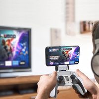 TP5-0527B pour Manette Sans Fil Bluetooth PS5 Support Réglable de Téléphone et Pince de Fixation pour Xbox