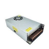Transformateur d'alimentation à découpage 300W AC220V DC12V, simple, efficacité 85%, boîtier en aluminium, 25A, pour équipement de surveillance LED avec gradation
