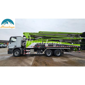 Pompa beton truk Zoomlion bekas <span class=keywords><strong>Truck</strong></span> Mercedes Mercedes Benz Chassis pompa beton tangan kedua untuk penjualan - Product Image 2