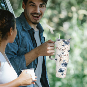 Tazza da Viaggio in Stile Americano Moderno, Bicchiere Termico in Acciaio Inox da 40oz, Regalo per la Festa della Mamma - Product Image 4
