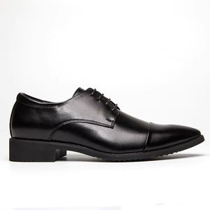 Chaussures habillées de luxe pour hommes, style italien, en cuir, à enfiler, Oxford, faites à la main, bout fermé, légères, pour mariage, collection automne - Product Image 3