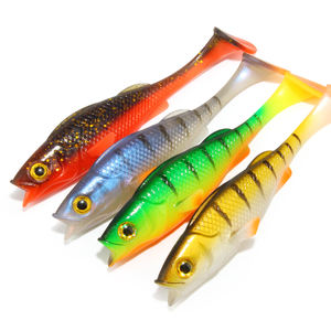 Spinpoler vigour คอนตกปลาล่อ7ซม. 11ซม. 14ซม. เหยื่อนุ่มยูวี wobbler หัตถกรรมยางปลาว่ายน้ำเหยื่อสำหรับเกาะหอกแซนเดอร์ - Product Image 1