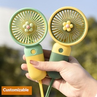 Ventilateur portable mini 2026, rechargeable USB, silencieux, en plastique, pour extérieur, bureau, cadeau étudiant, vente en gros