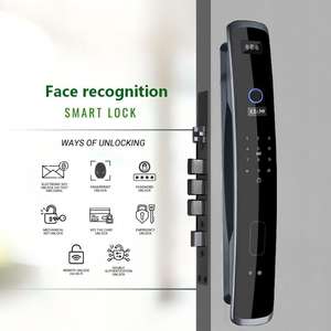 Cerradura Inteligente para Puerta con Huella Dactilar, Reconocimiento Facial, Contraseña (Código), Control por Aplicación, Sistema de Seguridad Tuya para Puerta de Madera - Product Image 6