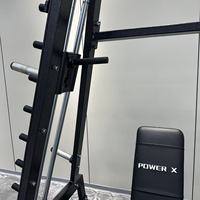 Machine de musculation professionnelle 4-en-1 robuste, équipement de gym commercial à charge par plaques pour l'entraînement des pectoraux et des épaules (position droite, inclinée, déclinée)