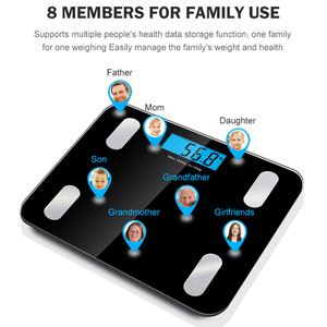 Bluetooth <span class=keywords><strong>iOS</strong></span> <span class=keywords><strong>Android</strong></span> smart digital <span class=keywords><strong>human</strong></span> fat <span class=keywords><strong>Scale</strong></span> with free APP - Product Image 5