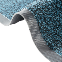 Tapis personnalisé avec logo d'entreprise, respirant, à poils ras, en nylon, antidérapant, avec dos en caoutchouc, pour les chaînes de magasins de détail