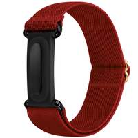 Bracelet de sport élastique réglable en nylon respirant de 420 mm pour Google Fitbit Wristband Air Running Smart Band