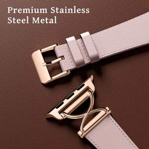 <span class=keywords><strong>Cinturino</strong></span> da donna per orologio <span class=keywords><strong>Apple</strong></span> <span class=keywords><strong>Watch</strong></span> <span class=keywords><strong>Ultra</strong></span> 49mm sottile <span class=keywords><strong>cinturino</strong></span> in <span class=keywords><strong>pelle</strong></span> per <span class=keywords><strong>Apple</strong></span> <span class=keywords><strong>Watch</strong></span> 38mm 41mm 42mm 45mm 40mm 44mm 46mm - Product Image 3