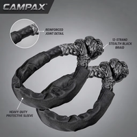 Tali Apung UHMWPE Soft Shackle 5-30t untuk Pemulihan Off-Road Overlanding 4x4, Bergungsseil