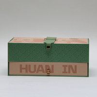 Emballage en papier de luxe avec logo personnalisé, boîte cadeau en carton à fermeture magnétique et tiroir à double couche avec poignée
