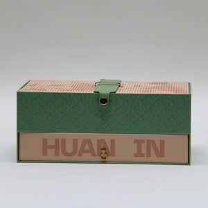 Biểu Tượng Tùy Chỉnh Sang Trọng Bao Bì Giấy Nam Châm Đóng Cửa Nắp Các Tông Hai Lớp Ngăn Kéo Hộp Quà Tặng Với Xử Lý - Product Image 4