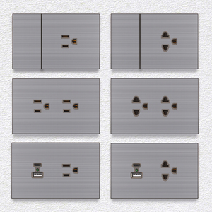 Neuankömmling American Standard Typ 1/2/Gangsc halter für Hotel Home Elektrischer Wand lichtsc halter - Product Image 6