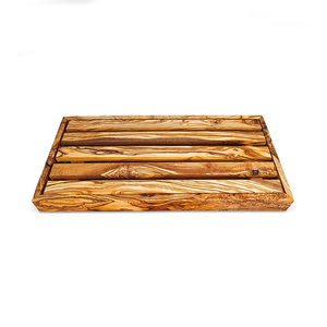Plateau à pain en bois d'olivier, 1 pièce, outil en bois pour fruits et légumes, trancheuse et râpeuse - Product Image 1