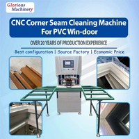 Máquina Automática para Limpiar Perfiles de PVC, Precio de la Máquina para Limpiar Esquinas de Ventanas y Marcos de PVC