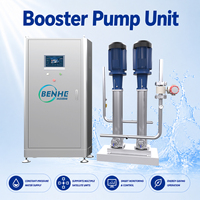 Station d'alimentation en eau à pression constante automatique avec une pression stable de 18-20 bars pour système de nettoyage des usines alimentaires