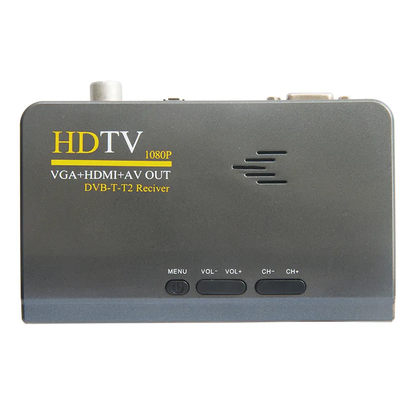 DVB-T/T2 TV BOX untuk CRT dan LCD Monitor HD 1080P