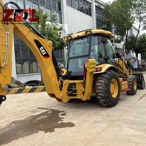 Excavatrice sur pneus CAT 420F d'<span class=keywords><strong>occasion</strong></span>, d'origine Japon, 420F2 CAT420 CAT428 CAT416E, chargeuse-pelleteuse 4x4 JCB, ancienne excavatrice CAT d'origine - Product Image 1