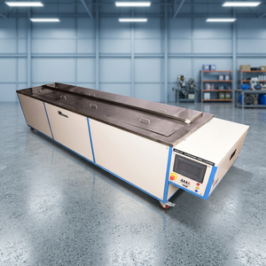 Limpiador ultrasónico industrial de varias etapas, eléctrico de acero inoxidable de 220V con temporizador para desengrasar, enchufe CN - Product Image 3