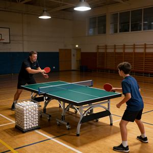 Vente flash Tables <span class=keywords><strong>de</strong></span> tennis <span class=keywords><strong>de</strong></span> haute densité Tables <span class=keywords><strong>de</strong></span> <span class=keywords><strong>ping</strong></span>-<span class=keywords><strong>pong</strong></span> pour stade Entraînement et matchs <span class=keywords><strong>de</strong></span> compétition professionnels à haute intensité - Product Image 2