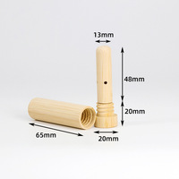 Bâton d'inhalateur d'arôme d'huile essentielle d'arôme d'aromathérapie en bois de hêtre bâton de reniflement de parfum en bois massif