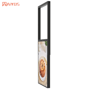 Độ sáng cao Đầy đủ màu sắc kính cửa hàng cửa hàng bán lẻ cửa hàng linh hoạt LED quảng cáo hiển thị tường trong nhà <span class=keywords><strong>LCD</strong></span> màn hình trong suốt - Product Image 2