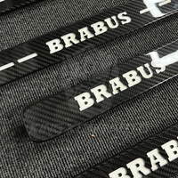 Nouveau produit Bande de protection de seuil de porte d'accessoires intérieurs en fibre de carbone pour Mercedes Benz