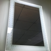 Projecteur de lumière LED multifonction, interrupteur intelligent, en verre Super blanc, pour salle de bains, maquillage, miroir de courtoisie