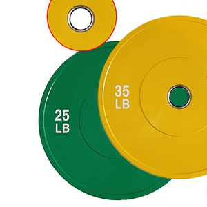 Plaques de poids en fonte et <span class=keywords><strong>caoutchouc</strong></span> <span class=keywords><strong>naturel</strong></span> pour la musculation, en gros, pour la salle de sport - Product Image 3