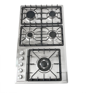 Bếp gas âm 5 lò đốt bằng thép không gỉ, tích hợp 2 trong 1, dùng được gas LPG và gas NG - Product Image 4