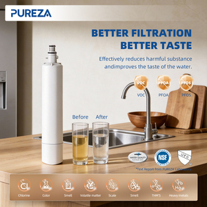 Filtro de Agua para Refrigerador PUREZA Z009N Compatible con B-osch Frigidaire DWF-<span class=keywords><strong>36</strong></span> 847200 Cafe CWE23SP2MHS1, Filtro de Agua Económico - Product Image 2