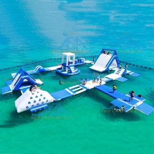 Parc aquatique gonflable Offre Spéciale avec toboggan passionnant et parcours d'obstacles - Product Image 4