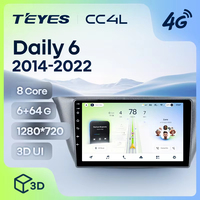 TEYES CC4L Para Iveco Daily 6 2014 - 2022 Radio CarPlay Multimedia Estéreo Car Play Android Auto 2DIN Autoradio